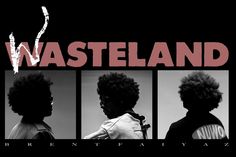 the cover art for wasteland, featuring four black women with curly hair and one man's face