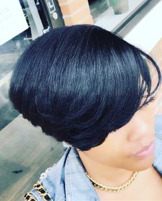 Sharp Haircut, Short Weave Hairstyles, Cut Life, Short Sassy Hair, Glamorous Hair, Sassy Hair, Hair Affair, Dope Hairstyles, Black Hairstyles