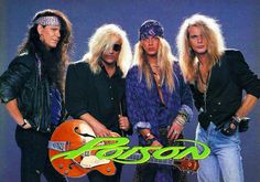 Can you say #HeartThrob 80 times fast? #80sMusic #Odyssey Poison The Band, Poison Rock Band, Poison Band, Every Rose Has Its Thorn, Glam Rock Bands, 80s Rock Bands, Hair Metal Bands, 80s Hair Bands