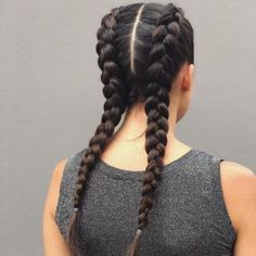 Boxer Braids Hairstyles, Dutch Braid Hairstyles, Tight Braids, Big Braids, Single Braids, Blonde Braids, Hairstyles Braided, Micro Braids, Braids With Extensions