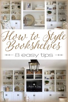 how to style bookshelves 8 easy tips