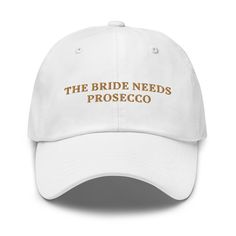 The Bride Needs Prosecco Hat Bride Hat Prosecco Wedding Cap Bachelorette Hats Funny Bride Gifts Hen Do Prosecco Gifts Wedding Drinks Menu - Etsy Barbados Prosecco Wedding, Wedding Cap, Wedding Drink Menu, Bachelorette Hats, Funny Bride, Harry Styles Sweatshirt, Wedding Drinks, Bridal Cap, Feminist Sweatshirt