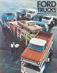 an advertisement for the ford trucks and all purpose utility vehicles