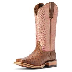 Texas Cowboy Boots, Womens Western Fashion, Square Toe Western Boots, Ostrich Boots, Metallic Boots, Ariat Boots, Western Boots Women, The Arena, Hype Shoes