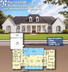 the floor plan for this house is very large and has lots of space to put in it