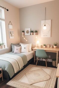 The Room, Bedroom Ideas, Desk, Bedroom, Bed, Home Decor, Design, Home Décor