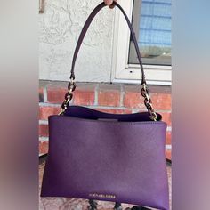 Authentic Brand New Mk Bag Comes With Strap. (Pickup Available In San Jose Area) Feel Free To Make An Offer. Purple Michael Kors Bag, Purple Michael Kors Purse, Everyday Purple Shoulder Bag With Gold-tone Hardware, Purple Shoulder Bag With Gold-tone Hardware For Shopping, Michael Kors Shoulder Bag With Silver-tone Hardware, Mk Bags, Purses Michael Kors, Michael Kors Bag, Michael Kors