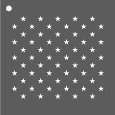 white stars on a gray background