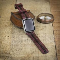 Apple Watch Band, Leather Apple Watch Strap 38mm 42mm, Customized iWatch Band, Genuine Leather Apple Silver Watch Band With Bracelet Strap For Outdoor, Silver Bracelet Strap Watch Band For Outdoor, Apple Watch Leather Strap, Leather Workshop, Leather Watch Band, Apple Watch Bands Leather, Apple Watch 38mm, Leather Watch Bands, Apple Watch Strap