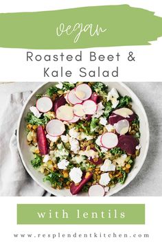 a white bowl filled with radishes and other vegetables on top of a table