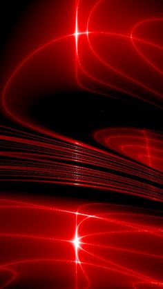 an abstract red background with circles and lines