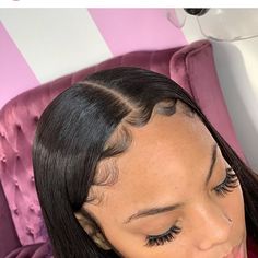 Edges Hairstyles Latina, Gel Hairstyles, Head Braid, Slick Hairstyles, Hair Laid, Penteado Cabelo Curto, Baddie Hairstyles