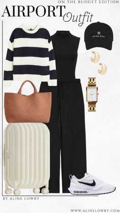 Dubai Outfit, Airport Chic, Chic Travel Outfit, Comfortable Travel Outfit, Air Port Outfit, Air Port, Comfy Travel Outfit