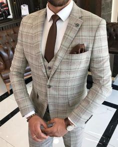 Collection: GentWith Spring – Summer 2023 Product: Slim-Fit 3 Piece Suit Color Code: Mink Size: EU46/US36 S | EU48/US38 S | EU50/US40 S | EU52/US42 S | EU54/US44 S | EU56/US46 S Machine Washable: No Fitting: Slim-fit Cutting: Two Button, Double Vents Cutting: Italian Drop: 6 Package Include: Jacket, Vest and Pants Only

Collection: GentWith Spring – Summer 2023

Product: Slim-Fit 3 Piece Suit

Color Code: Mink

Size: EU46/US36 S | EU48/US38 S | EU50/US40 S | EU52/US42 S | EU54/US44 S | EU56/US46 S

Machine Washable: No

 Fitting: Slim-fit

Cutting: Two Button, Double Vents

Cutting: Italian

Drop: 6

Package Include: Jacket, Vest and Pants Only Spring Suits For Men Wedding, Checked Suits Men, Plaid Suit Men, Indian Wedding Suits Men, Mens Tweed Suit, Suit For Men Wedding, Blazer Outfits Men, Vest And Pants, Amazing Houses