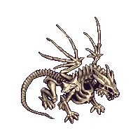 an image of a lizard that is in the shape of a cross - stitch pattern