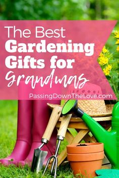 the best gardening gifts for grandmas