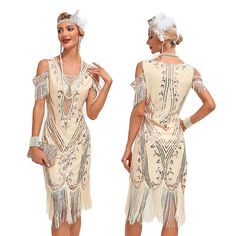 Look After Me:Wet and Dry Cleaning,Washable; Gender:Women's; What's in the box:Dress; Types:Dress,Masquerade,Flapper Dress; Holiday:Masquerade; Style:Retro Vintage,1920s,Roaring 20s; Occasion:Wedding,Wedding Guest,Party / Evening; Material:Polyester; Age Group:Adults'; Characters:The Great Gatsby; Design:Sequins,Tassel Fringe; Listing Date:11/29/2023; Length:; Bust:; Hip:; Waist: 1920s Womens Fashion, Gatsby Design, Il Grande Gatsby, Dress Masquerade, Dress Types, Box Dress, Masquerade Wedding, 1920s Flapper Dress, Dress Homecoming