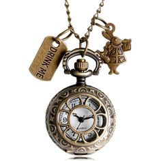 You may also like Steampunk Analog Quartz Pocket Watch Anime Fob Watch Black Butler Necklace Chain 4.99 USD Free shipping Vintage Golf Ball Cover Quartz Analog Pocket Watch Necklace Chain for Women Men 5.25 USD Free shipping Steampunk Five-pointed Star Sun Flower Quartz Pocket Watch Women Men Gifts NEW 5.99 USD Free shipping Retro Antique 3D Scorpion Bronze Quartz Pocket Watches Necklace Watch Fob Chain 4.69 USD 4.99 USD Free shipping 6% off Exquisite Green Stone Bronze Case Quartz Pocket Watch White Dial Necklace Chain 5.69 USD Free shipping Uncommon Musical Movement Pocket Watch Train Case Quartz Fob Watches with Chain 16.96 USD 17.85 USD Free shipping 5% off Bronze Polar Bear Figure Quartz Pocket Watch Bear Baby Pattern Chain Best Gifts 4.99 USD Free shipping Gold Engraved Pocket Watch Alice In Wonderland Pocket Watch, Alice In Wonderland Rabbit, Rabbit Flower, Flower Watch, Pocket Watch Necklace, Fob Watch, Drink Me, Pocket Watch Chain, Pendant Watches