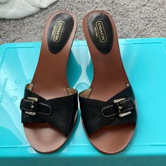 New, Never Worn Coach Shoes, Women's Shoes Sandals, Shoes Sandals, Size 7, Women Shoes, Sandals, Women Shopping, Color, Black