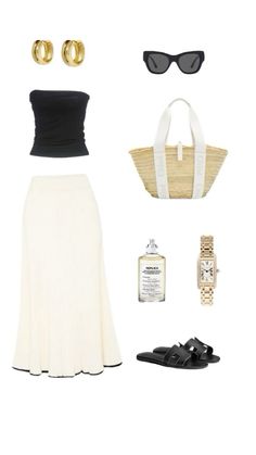 Summer beach season on its way 🏝️🍸… #summer #aesthetic #oldmoneyaesthetic Chic Outfit Inspo Aesthetic, Vogue Summer School Outfits, Upper East Side Aesthetic Outfits, Elegant Comfy Outfit, Summer Outfits Stockholm Style, Summer University Outfits, Summer Outfits For Europe, Uni Outfit Ideas Summer, Outfit Layout Summer