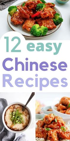 twelve easy chinese recipes that are great for the family to enjoy and eat in their own home