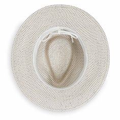 Lightweight Flat Brim Fedora For Travel, Classic Bucket Panama Hat For Travel, White Summer Hat Band For Travel, Adjustable White Straw Fedora, Beige Boater Hat With Upf 50+ For Travel, Packable White Sun Hat For Travel, White Wide Brim Panama Hat For Travel, Packable Panama Hat With Curved Brim, White Panama Hat With Short Brim For Travel