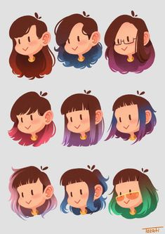 Male Hairstyles, Cartoon Kunst, Drawing Hair, Cartoon Hair, Hair Sketch, Drawing Cartoon Characters, Drawing Faces, Fesyen Rambut