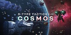 the title for rt - type tactics ii cosmos, with space in the background