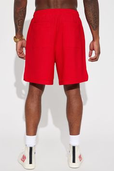 Model Height: 6'1 - Waist: 32 - Wearing Large Big & Tall: Height 6'5 - Waist 42 - Wearing XXXL Available In Red. Elastic Waist Band Drawstring Side Hand Pockets 96% Polyester, 4% Elastane Imported | Mens Show Up Basketball Short in Red size 3XL by Fashion Nova Tall Height, Basketball Shorts, Big & Tall, Show Up, Red Fashion, Waist Band, Model Height, Mens Shorts, Fashion Nova