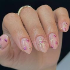 Chrome Heart Nails | GelX February Nails Ideas Chrome, Valentines Chrome Nails Designs, Vday Fit Ideas, Short Valentines Day Nails Chrome, Floral Valentines Nails, Opal Valentines Nails, Chrome Vday Nails, Valentines Themed Nails, Girly Valentines Nails