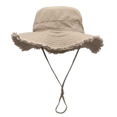 PRICES MAY VARY. Sun protection: 8cm/3.15”wide brim bucket hat, effectively resist harmful UV rays, UVA, UVB, and prevent skin tanning and sunburn, UPF50+, comprehensive protection Adjustable: crown back adjustable string with toggle, circumference 56-60cm/22”-23.6” Cozy to wear: soft, skin-friendly cotton sun hat, sweat-absorbing and breathable Cute and trendy frayed floppy hat: a hat that embellishes the face shape, color is washed and the fringes are very stylish. Classic boonie hat fits wome Womens Beach Hat, Floppy Beach Hat, Gardening Hat, Floppy Hats, Floppy Sun Hats, Sun Visor Hat, Wide Brim Sun Hat, Racquet Sports, Sun Hats For Women