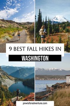 the best fall hikes in washington