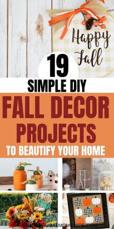 fall decor projects that are easy to make