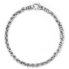 A LAGOS exclusive. Set of two sterling silver double link chain pieces that can be paired perfectly together or worn on their own. Classic Silver Chain Link Bracelet, Classic Silver Cable Chain Bracelet, Timeless Silver Chain Bracelet, Elegant Sterling Silver Cable Chain Bracelet, Silver Oval Link Chain Bracelet With Cable Detail, Silver Cable Chain Bracelet With Oval Links, Classic White Gold Rolo Chain Bracelet, Silver Timeless Cable Chain Bracelet, Sterling Silver Cable Chain Bracelet For Formal Occasions