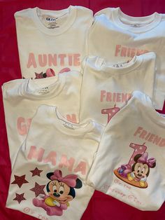 Customizable t-shirts for kids or adult birthday parties, family reunion t-shirts, special event t-shirts Family Reunion Shirts, Party T Shirts, Event Shirts, Jun 2023, Adult Birthday Party, Family Reunion, Family Shirts, Special Event, Special Events