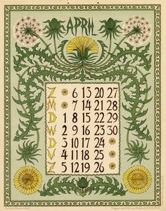 a cross stitch pattern with numbers and flowers in the center, on a green background