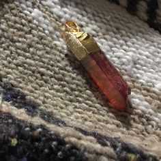 Wow! Orange/Red Aura Quartz Crystal, NWT ❤️ CHAIN INCLUDED Jewelry Necklaces Red Aura, Aura Quartz Crystal, Quartz Crystal Necklace, Aura Quartz, Orange Red, Color Orange, Crystal Necklace, Quartz Crystal, Womens Jewelry Necklace