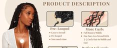 Style Hair Extensions, Boho Style Hair, Pre Looped Crochet Hair, Goddess Locs Crochet, Faux Locs Crochet, Hair For Black Women, Locs Crochet, Goddess Locs, Crochet Hair