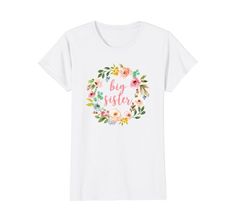 Big Sister Shirt, Floral Pregnancy Announcement Shirt Big... https://www.amazon.com/dp/B07BF1XWG7/ref=cm_sw_r_pi_dp_U_x_pG.PAbNY4YHD7