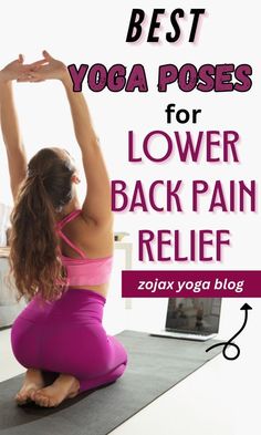 Discover the ultimate guide to yoga for back pain relief! This easy yoga for beginner-friendly routine includes yoga moves for beginners that target both lower and upper back pain. Embrace beautiful yoga poses designed to stretch and strengthen, perfect for easing discomfort and improving posture. Make this daily yoga routine part of your wellness journey to feel your best. Try these soothing yoga poses today and experience the benefits of mindful movement! Yoga Poses For Back Pain, Essential Yoga Poses, 10 Yoga Poses, Yoga Poses For Back, Beautiful Yoga Poses