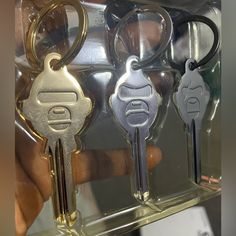 Set Of Keys(3) Bapesta Earrings, Bape Keychain, Bape Collection, Bape Bagpack, Ape Bape Hoodie, Key Cap, Y2k Jewelry, House Keys, Streetwear Y2k