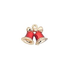 Ring in the holidays with this festive "pewter" (zinc-based alloy) charm with bright enamel colors and shining gold-finished accents. Great for using with jewelry, holiday decorations, home décor and embellishing gifts for the season. Jewelry Holiday, Fire Mountain Gems, Holiday Decorations, Home Décor, Jewelry Supplies, Gold Finish, Holidays, Holiday Decor, Ring