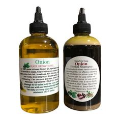 (1) Homegrown Onion Oil - Our 100% pure infused Onion Oil, sensitive scalp. Infused using low heat to pull as many nutrients from the vegetable as possible, then left to marinate. Oil is very potent so only a small amount is needed to be effective.  Smells earthy, not overbearing. Can use as a pre-poo - leave in - scalp massage - DIY projects. NO ESSENTIAL OILS ADDED HOW TO USE: Section hair to massage scalp and smooth hair strains. Massage 5-10 mins into the roots of your hair every other day f Onion Shampoo, Onion Hair Growth, Tail Bone, Breakage Hair, Onion Hair, Onion Oil, Strengthen Hair Roots, Onion For Hair, Onion Juice