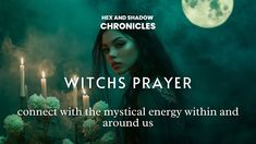 Witch’s Prayer for Protection and Peace 🌙✨ | Guided ASMR Meditation Magic Protection, Prayer For Protection, A Witch, Guided Meditation, Inner Peace, Witch, Meditation, Energy, Design