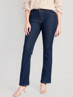 Mid-Rise Wow Boot-Cut Jeans for Women | Old Navy Old Navy Boots, Black Bootcut Jeans, Rockstar Jeans, Old Navy Maternity, Old Navy Women, Navy Jeans, Boot Cut Denim, Maternity Jeans, Jeans For Women