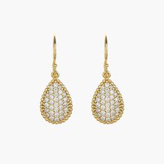 Elevate your elegance with the Leah Crystal Teardrop Earrings, blending chic sophistication with radiant beauty. These exquisite earrings feature shimmering teardrop accents designed to catch the light and enhance any outfit. Ideal for any occasion, they add a touch of timeless glamour with every wear. 18k gold over sterling silver Cubic Zirconia Our gold covering on silver is a thick layer of 18k solid gold on sterling silver meaning it will last longer. You get the look and feel of gold jewelr Luxury Cubic Zirconia Teardrop Earrings, Classic Teardrop Diamond Earrings For Evening, Luxury Teardrop Earrings With Pave Setting, Teardrop Pave Jewelry For Evening, Teardrop Pave Setting Evening Jewelry, Teardrop Pave Setting Jewelry For Evening, Classic Teardrop Earrings With Sparkling Stones, Elegant Teardrop Cluster Earrings For Formal Occasions, Sparkling Teardrop Earrings For Evening