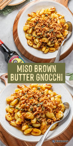 Transform your pasta night with this Miso Brown Butter Gnocchi! Featuring golden toasted gnocchi coated in a rich miso-soy butter sauce and topped with crunchy walnut-sage bread crumbs, this dish is packed with flavor and ready in less than 30 minutes. Find more cozy, gourmet meals at KikkomanUSA.com!