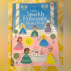 the little sparkly princesses sticker book