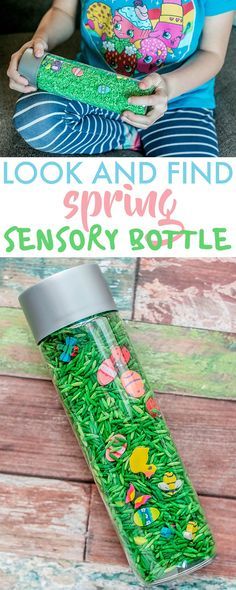 24 Great Ideas for Sensory Bottles or Calm Down Toys  #anxietytoys #sensorybottles #toddlercrafts #diyideas #classroomcrafts Spring Sensory, Games For Kids Classroom, Discovery Bottles, Sensory Bottle, Look And Find, Spring Games, Sensory Crafts, Toddler Sensory, Sensory Boxes