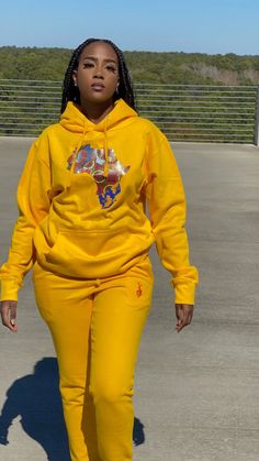 African Map Design Gold Unisex Hoodie & Jogger Set – Bertspro Yellow Casual Hoodie With Double-lined Hood, Casual Yellow Hoodie With Double-lined Hood, Yellow Fleece Sweatshirt With Drawstring Hood, Yellow Cotton Hoodie With Kangaroo Pocket, Casual Yellow Sweatshirt For Loungewear, Yellow Hoodie With Kangaroo Pocket For Streetwear, Cotton Athleisure Hoodie For Coming Home, African Map, Jogger Set